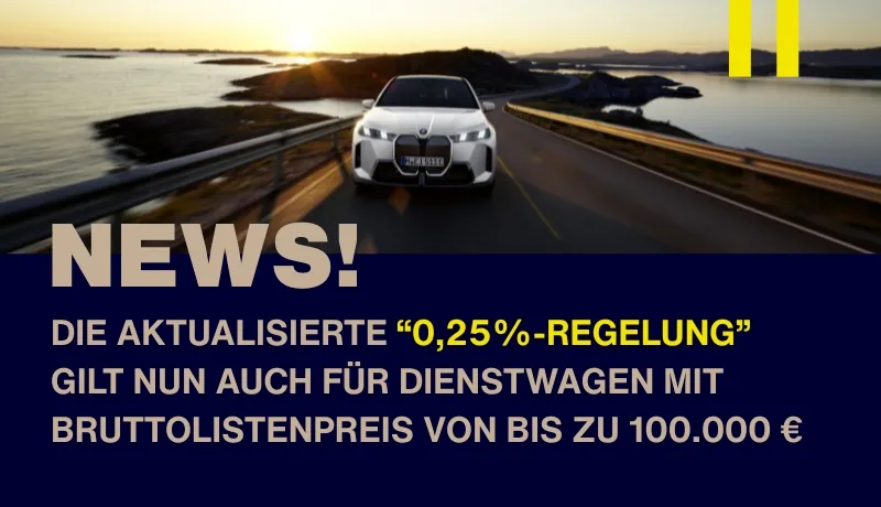 Dienstwagenberechtigte aufgepasst.