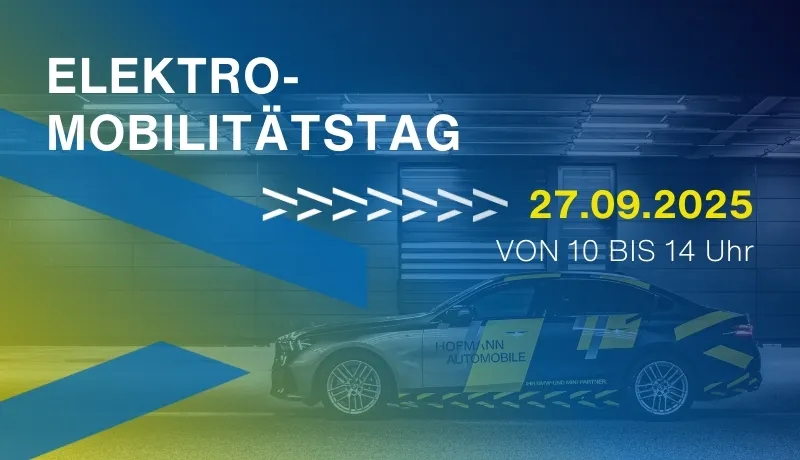 EINLADUNG ZUM HOFMANN ELEKTROMOBILITÄTSTAG