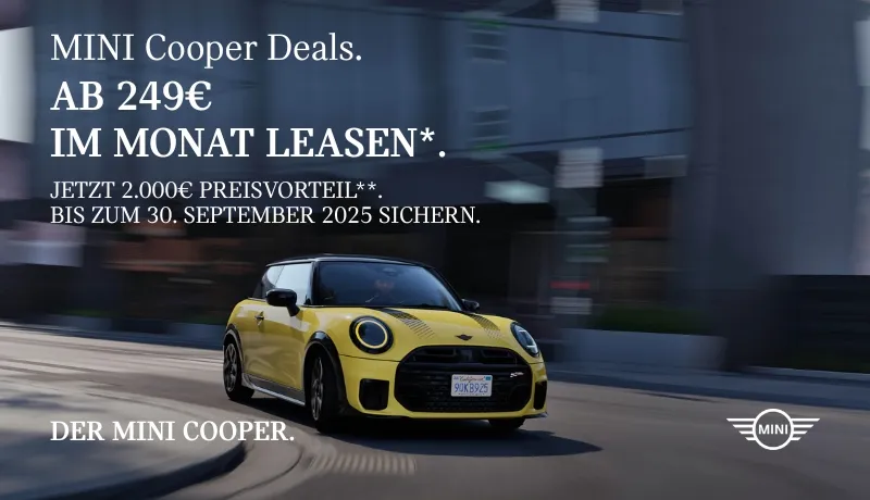 DER MINI COOPER 3-TÜRER.
