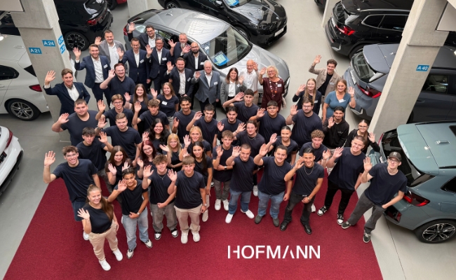 Startklar ins Ausbildungsjahr 2026: Hofmann Automobile begrüßt 34 neue Azubis mit Welcome Day