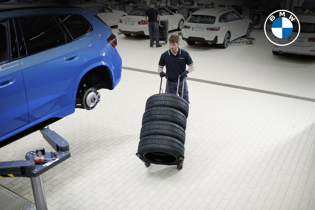 BMW Räderwechsel